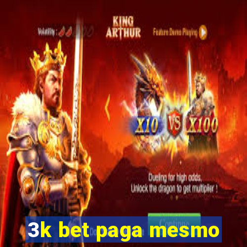 3k bet paga mesmo